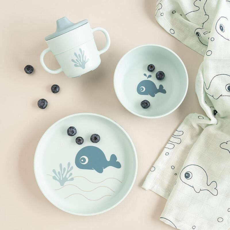 Foodie Coffret Repas Wally, bleu done by deer news aw 2023 — vue 5 sur 5