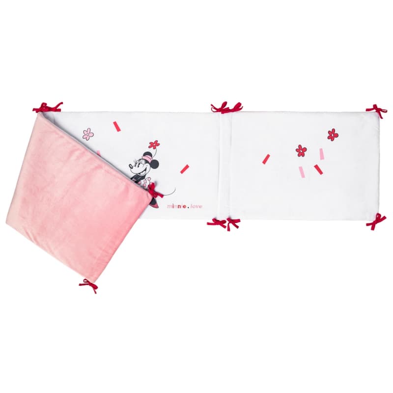 Tour de Lit Adaptable - Std, minnie confettis disney 40x180 — vue 1 sur 4