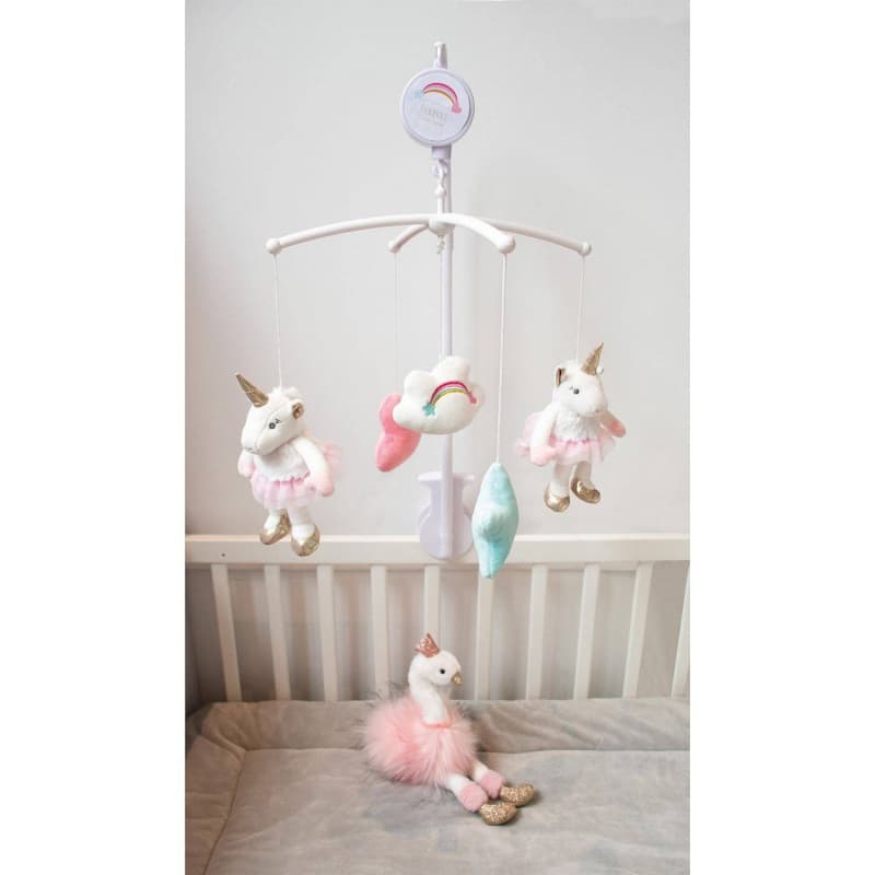 Mobile Musical Pvc - Licorne, accessoires dc blanc diam 40 2021 — vue 2 sur 5