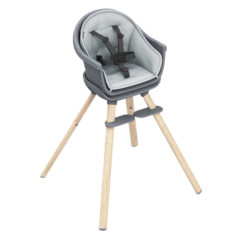 Chaise Haute Moa Beyond Graphite, maxi-cosi — vue 1 sur 3