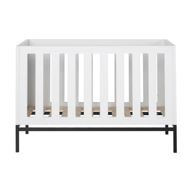 Lit Bebe Convertible 60x120 Havana Blanc, havana quax blanc 125x65x86h — vue 2 sur 4