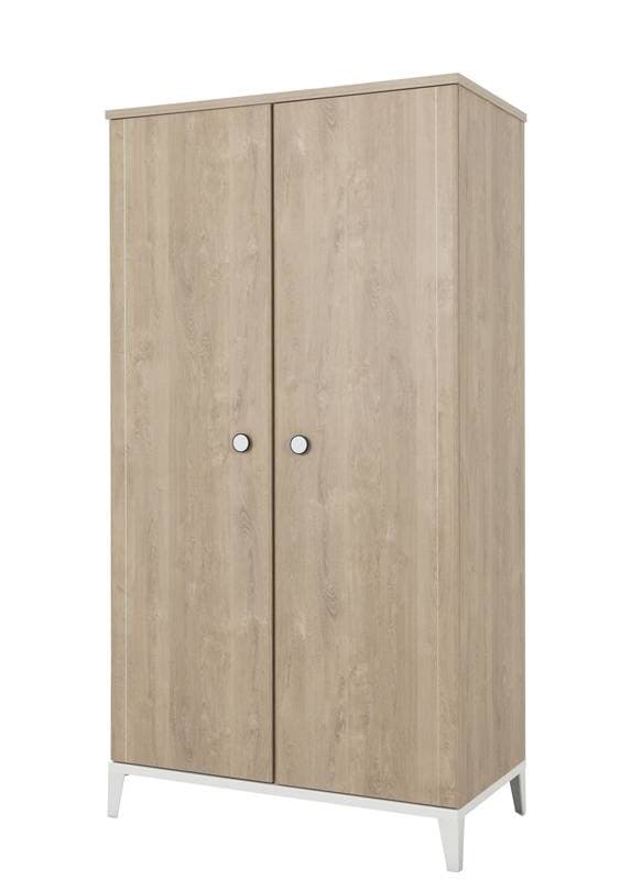 Marcel Armoire 2 Portes, chene blond galipette — vue 2 sur 3