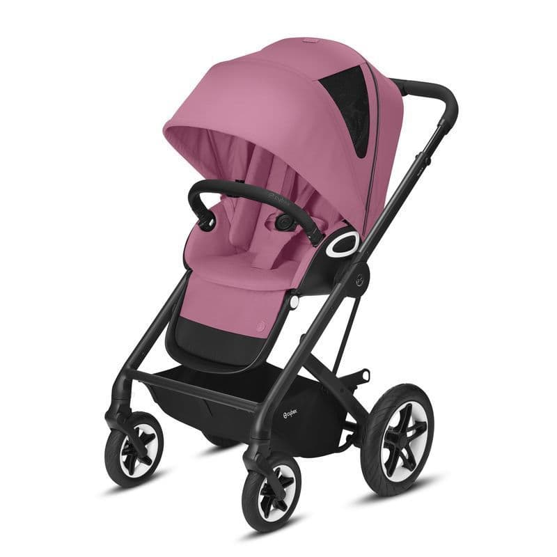 Poussette Talos S Lux Blk Magnolia Pink, gold 2021 — vue 4 sur 5
