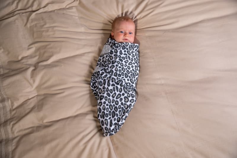 B-couverture d'Emmaillotage Leopard, bo jungle marron small 1070 — vue 3 sur 4