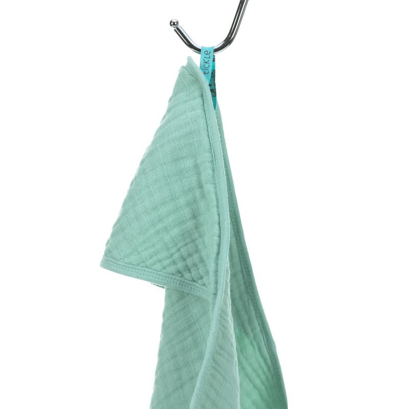 Cape de Bain en Mousseline Menthe, lässig menthe — vue 1 sur 4