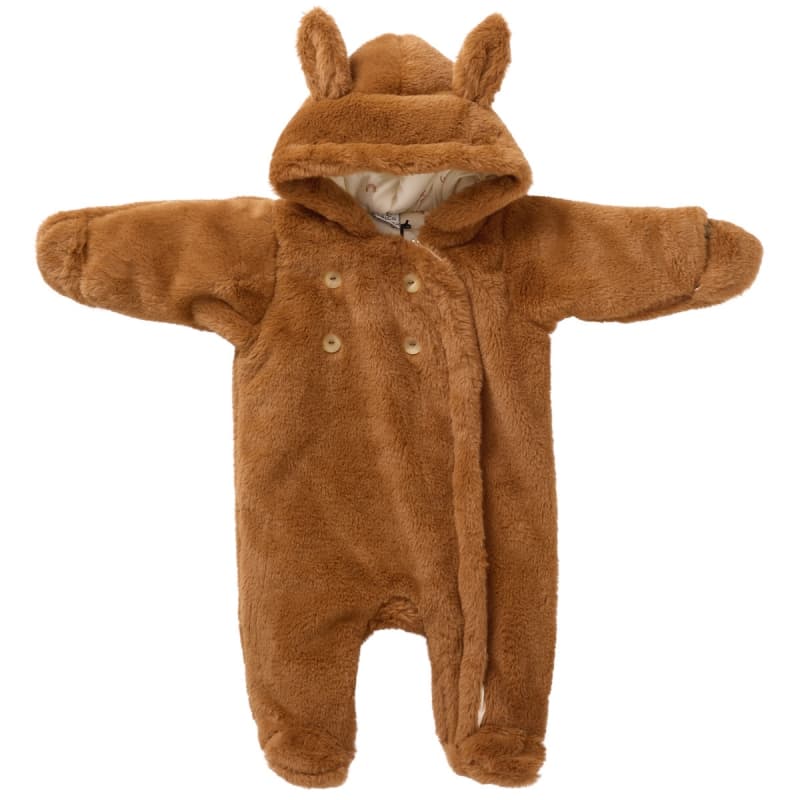 Combi Pilote Fausse Fourrure Angora, havane 3-6m bb&co per