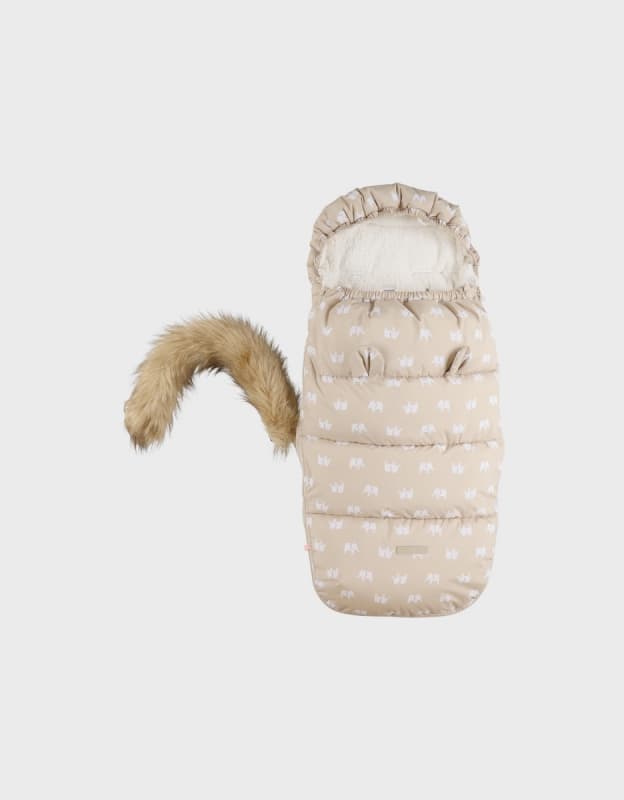 Chanceliere, beige mix and match noukie's hiver — vue 4 sur 6