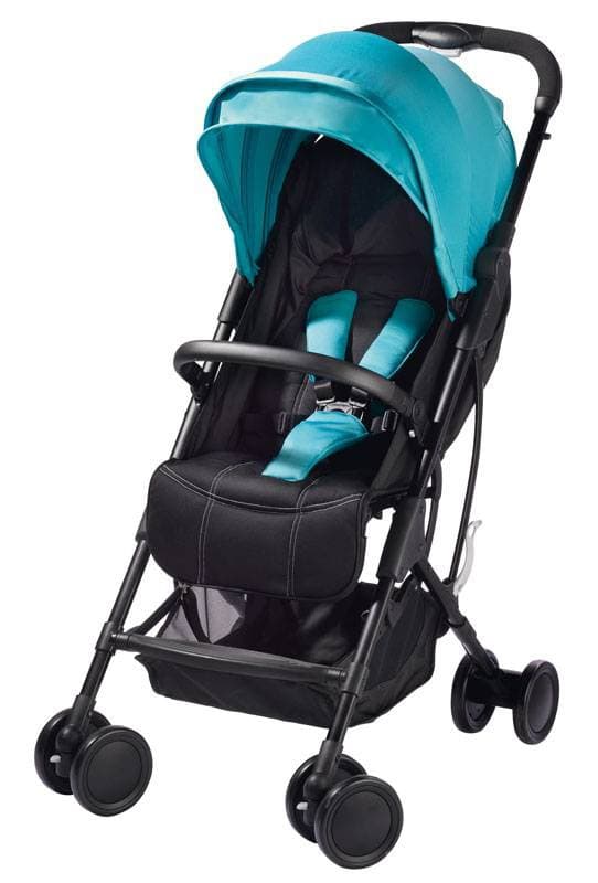 Poussette Compacte Kompak Bleu Atoll, bebe9reference — vue 2 sur 5