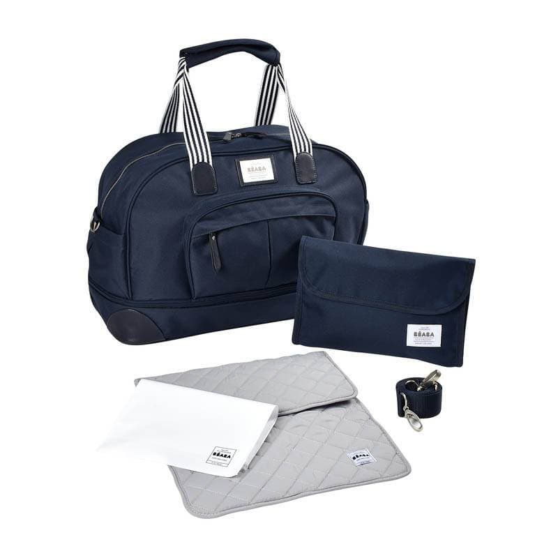Sac Voyage Amsterdam Ii Bleu Marine, sortie per — vue 3 sur 3