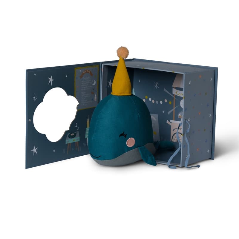Baleine 21 Cm Dans Boite Cadeau, multicolore per — vue 3 sur 4