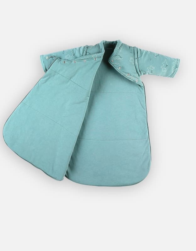 M&m21 Gigoteuse 70cm Bleu Jersey Bio, mix_match vert 40x40x2,5 permanent — vue 4 sur 5