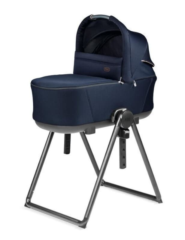 Nacelle Pliante Culla Flex + Home Stand, blue shine pegperego 25/02 — vue 4 sur 6