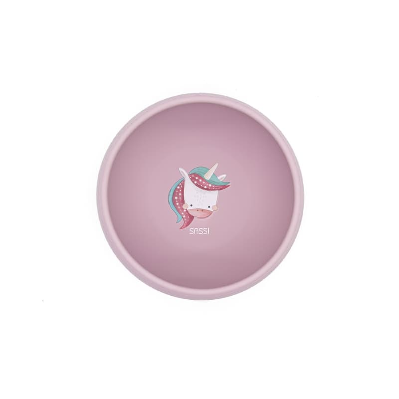 Bol Silicone Lfgb Sparkly The Unicorn, 6m+ sassi