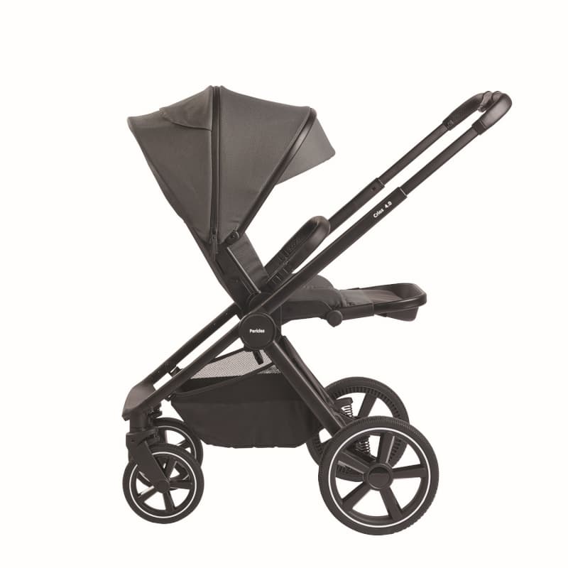 Crios 4.0 Grey + Habillage de Pluie, roulant pericles gris — vue 2 sur 5