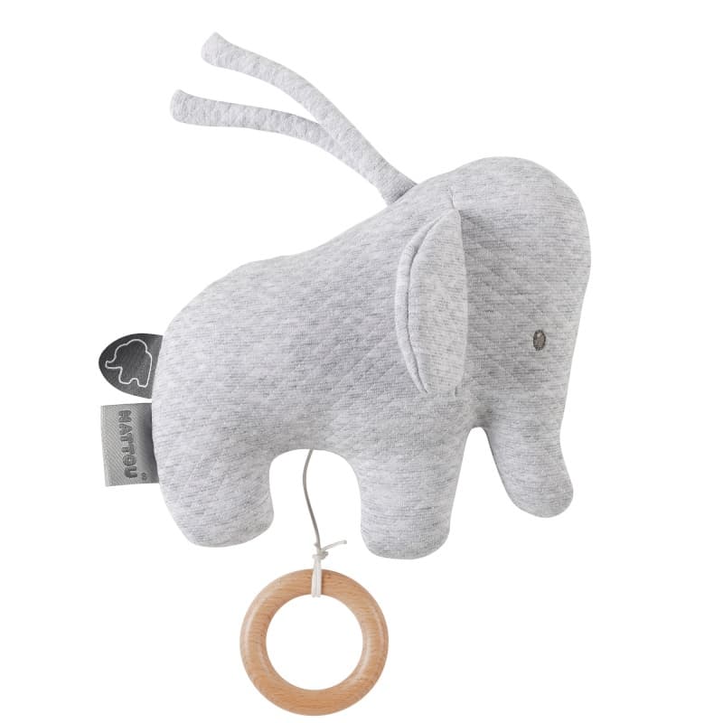 Pel. Mini Musical Tembo Jacquard Gris, tembo nattou gris per