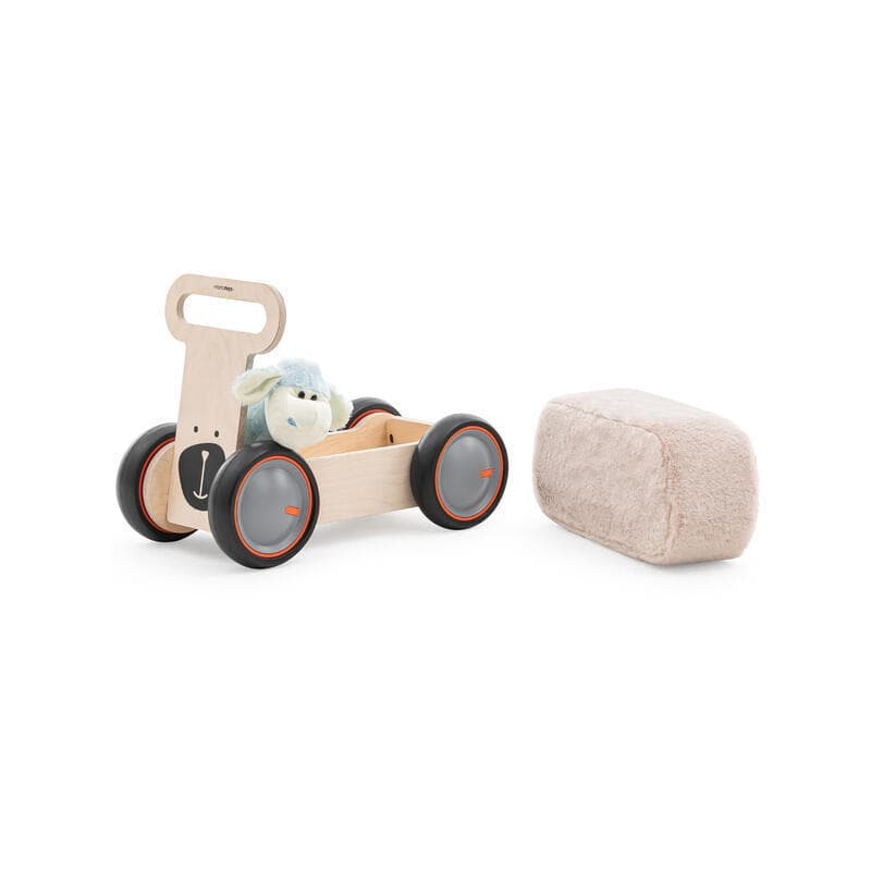 Porteur Doux Ours, mamatoyz natural color 25x47x34 cm — vue 2 sur 2