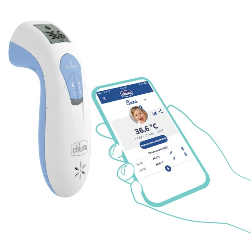 Thermometre Infrarouge Multifonction Thermo Family, hygiene chicco per — vue 3 sur 5