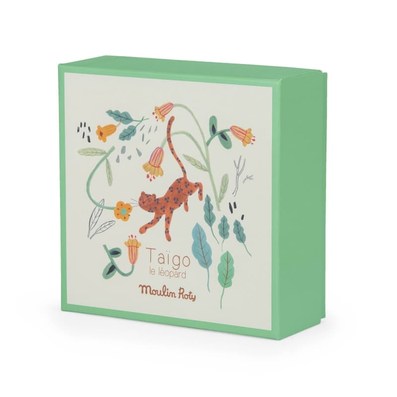 Doudou Leopard Taigo, caramel la foret mawa moulin roty 26/01 — vue 5 sur 8