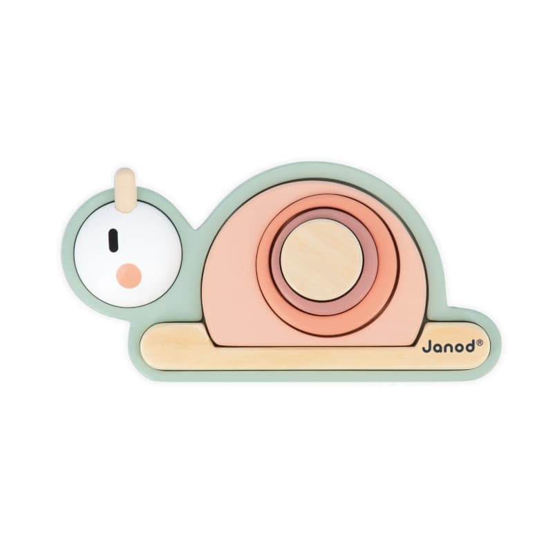 Empilable Sensoriel Escargot, janod collection 2024 — vue 5 sur 5