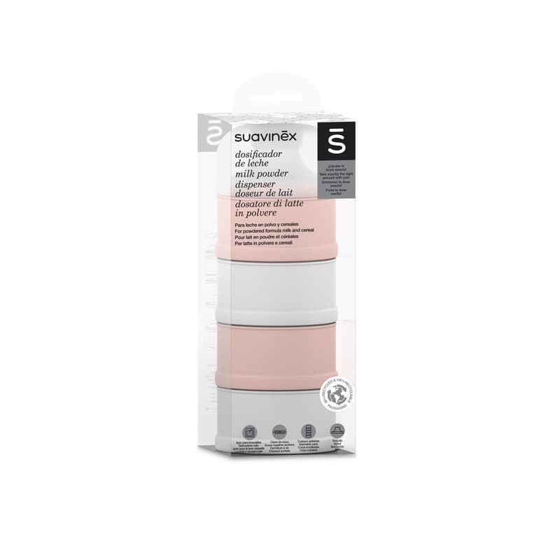 Doseur de Lait 4 Compartiments - Hygge, rose — vue 1 sur 2