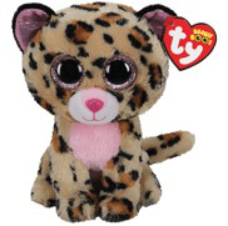 Boos M - Livvie le Leopard, beanie boo's ty multicolore