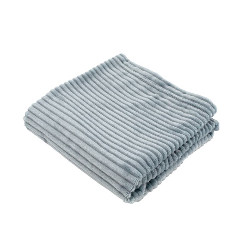 Couverture Boudoir 75x100 Cm Gris Bleu, gris bleu domiva gris bleu 75x100 cm — vue 1 sur 2