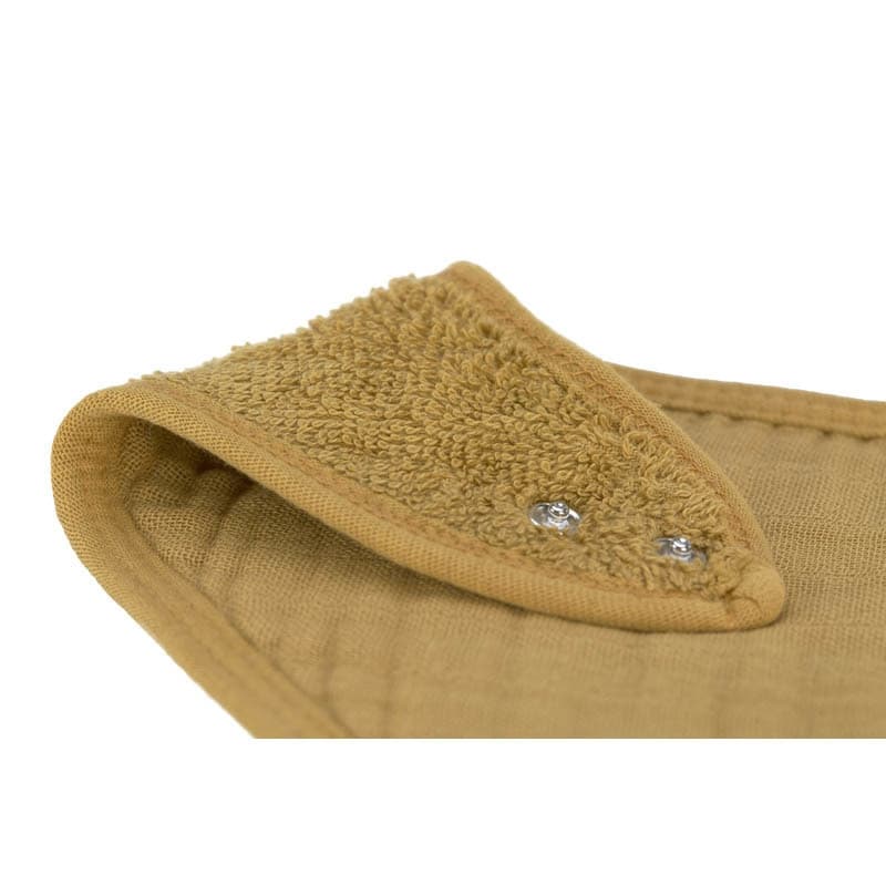 Lot de 3 Bandanas en Mousseline/eponge Vert/bleu Marine/moutarde, lässig mutlicouleur — vue 2 sur 2