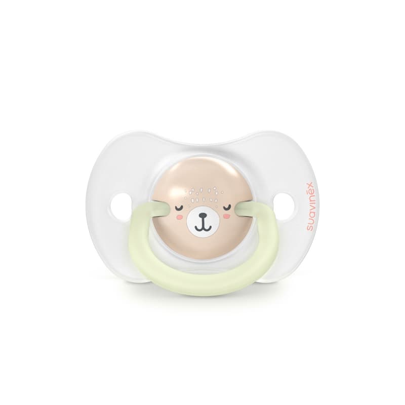Sucettes X2, rose 0-6m night&day wild&free suavinex — vue 2 sur 2