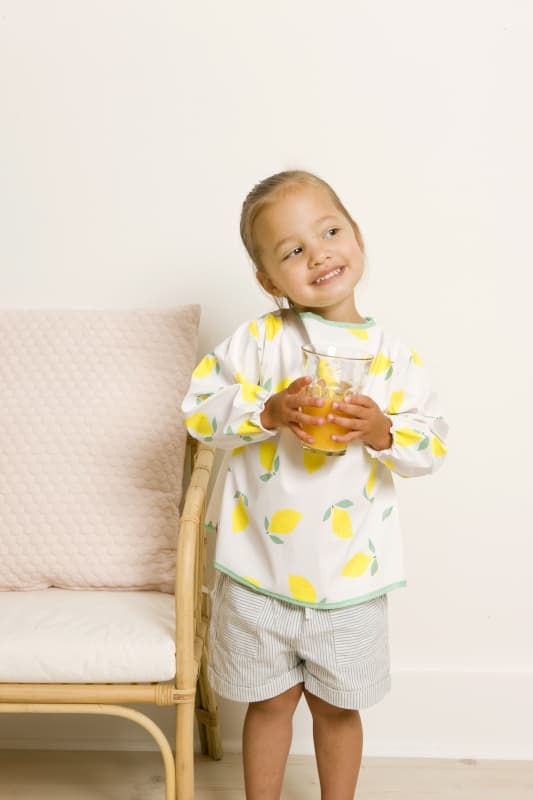 Tablier Bavoir - Happy Lemon, babytolove — vue 3 sur 3