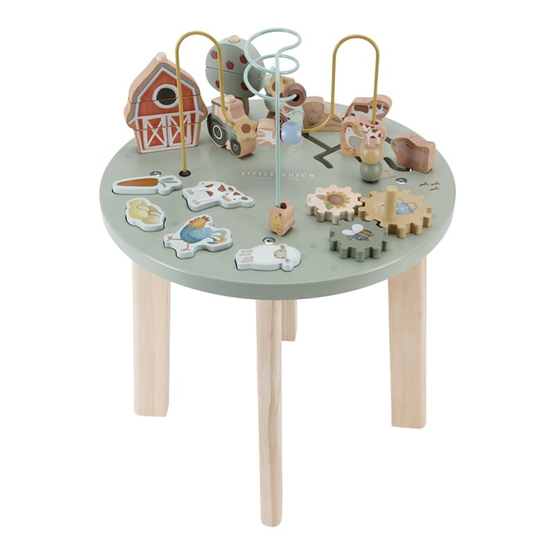 Table Activites en Bois Fsc, 12m+ little farm little dutch 05-24 — vue 1 sur 5
