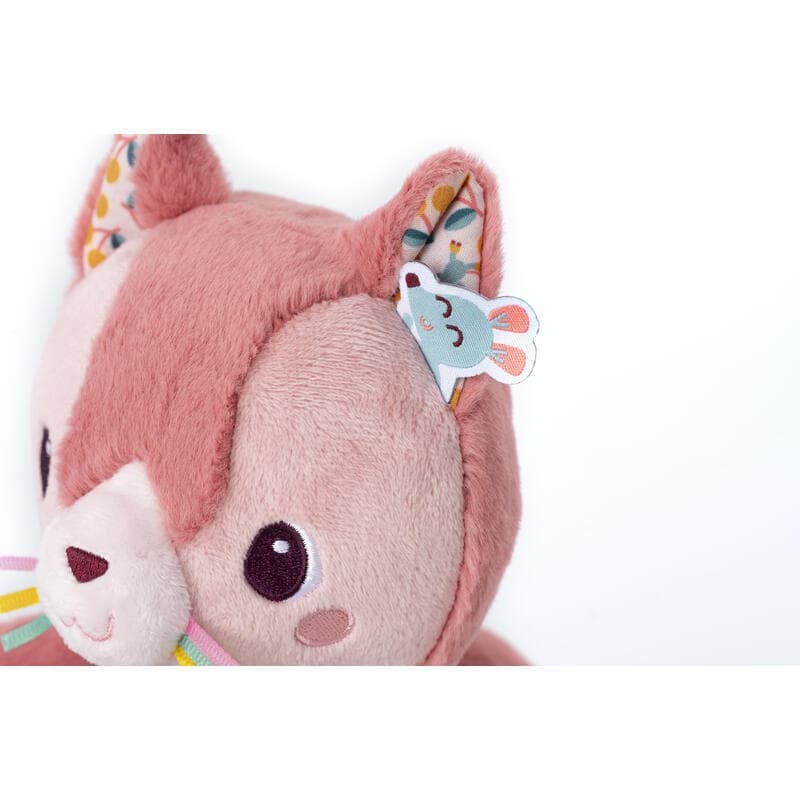 Chat Multi-activites, rose bleu jaune 09m jeanne lilliputiens collection 2024 a/h — vue 2 sur 4