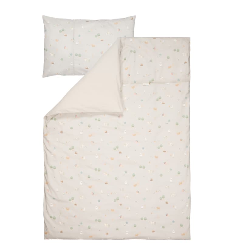 Housse Couette Lit Bebe, 100x140cm little farm little dutch 05-24 — vue 4 sur 4