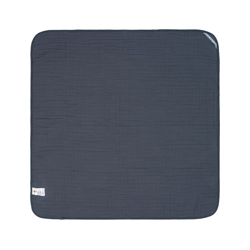 Cape de Bain en Mousseline Bleu Marine, lässig bleu — vue 2 sur 3