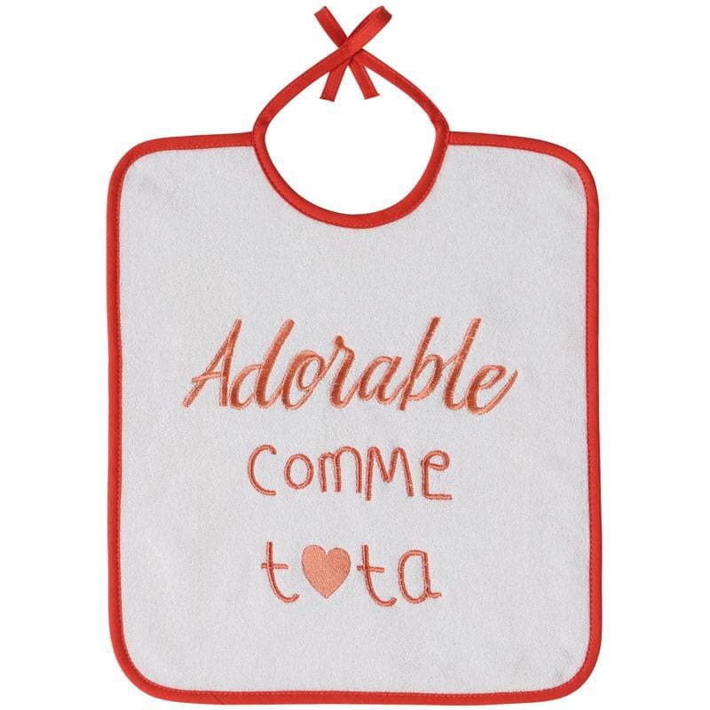 Bavoir 1 Er Age Adorable Comme Tata, adorable comme tata babycalin — vue 1 sur 2
