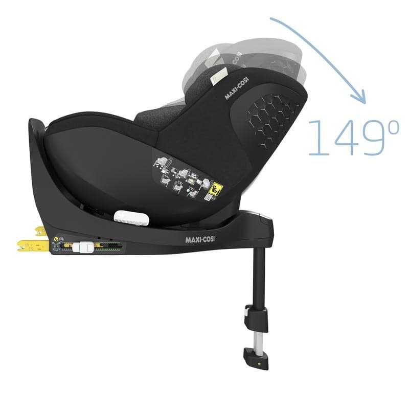 Mc Mica Pro Eco I-size Authentic Black, maxi-cosi — vue 4 sur 8