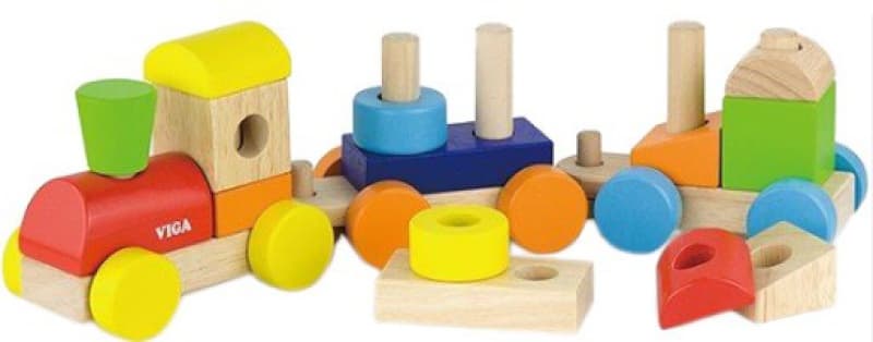 Train a Empiler Colore