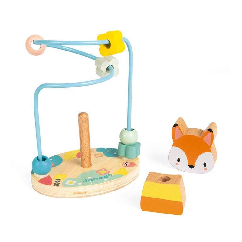 Looping Renard Pure, jouets d'eveil janod multicolore 11 x 8 x 15 collection 2019 — vue 3 sur 3