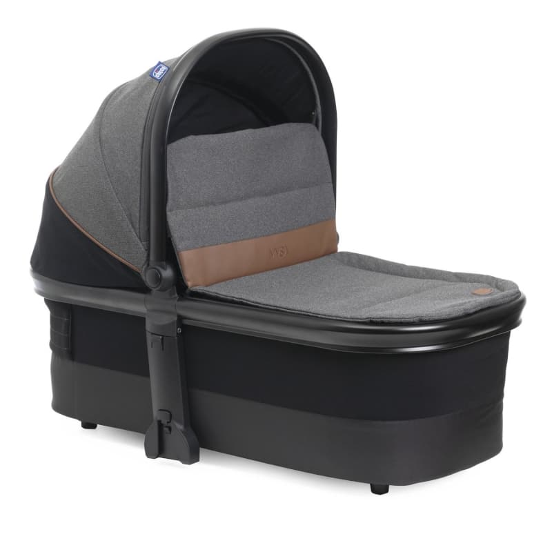 Nacelle Mysa, black satin 24-03 — vue 2 sur 4