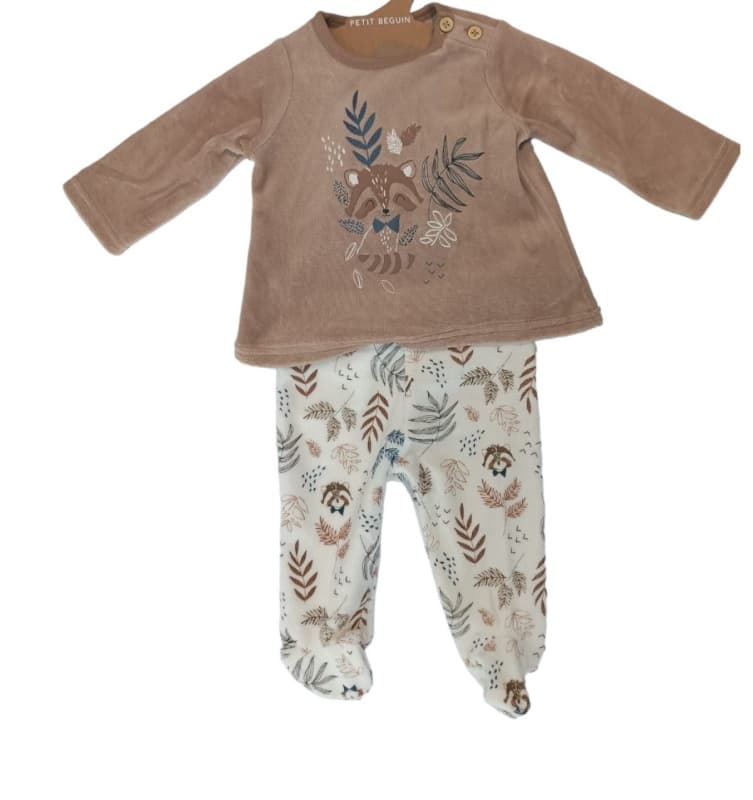 Ens Pyjama Bb Garçon Cool 18m, forest-18m
