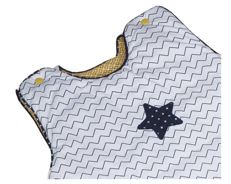 Gigoteuse Grand Modele Ouatinee 4-24m, hello textile sauthon baby deco 85 x 180 x 56 — vue 1 sur 3