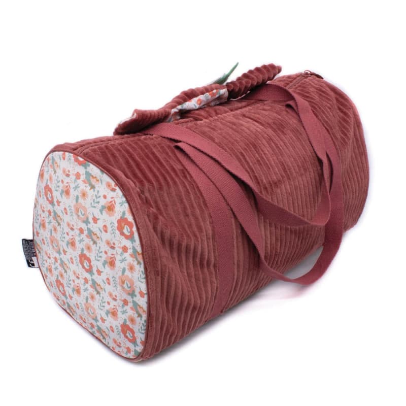 Sac Weekend Melimelos la Biche, melimelos les deglingos terracotta 48x25x25 — vue 2 sur 5