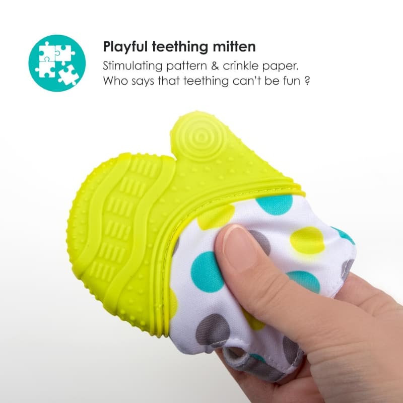 Gluv Mitaine de Dentition pour Bebe Lime, bblüv lime — vue 8 sur 8