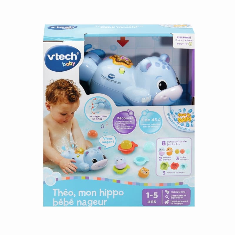 Theo Mon Hippo Bebe Nageur, vtech 24/10 — vue 1 sur 2