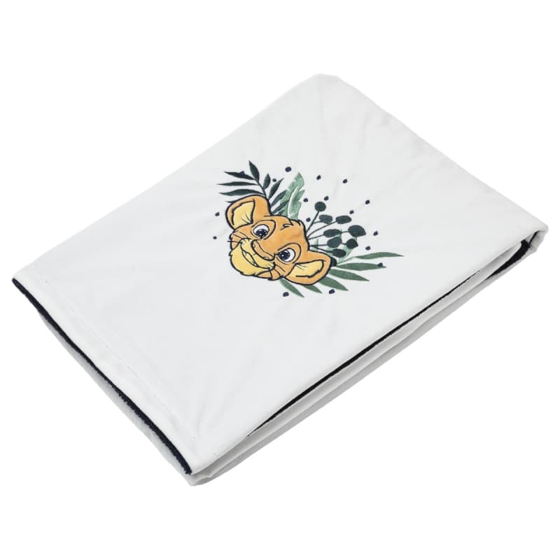 Couverture Bi-matiere, roi lion star disney multicolore 100x150cm 2022 — vue 1 sur 2
