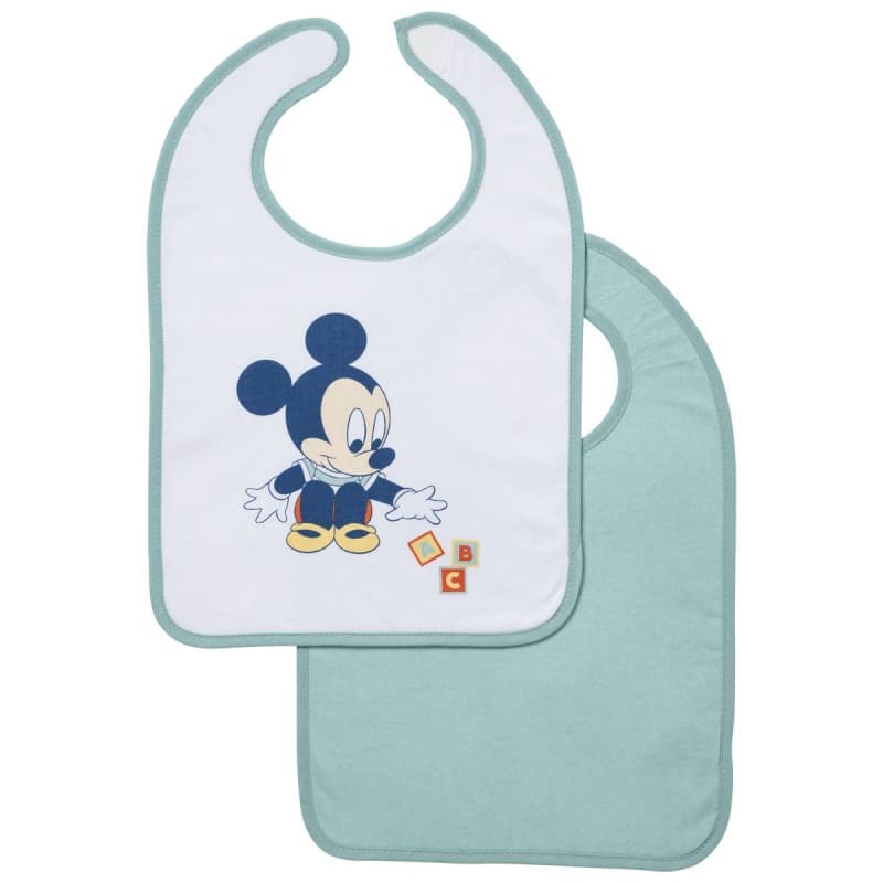 Bavoirs 1er Age X2, mickey good morning disney 25/01