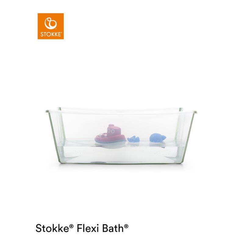 Flexibath X-large, transparent green stokke 24/09 — vue 3 sur 3