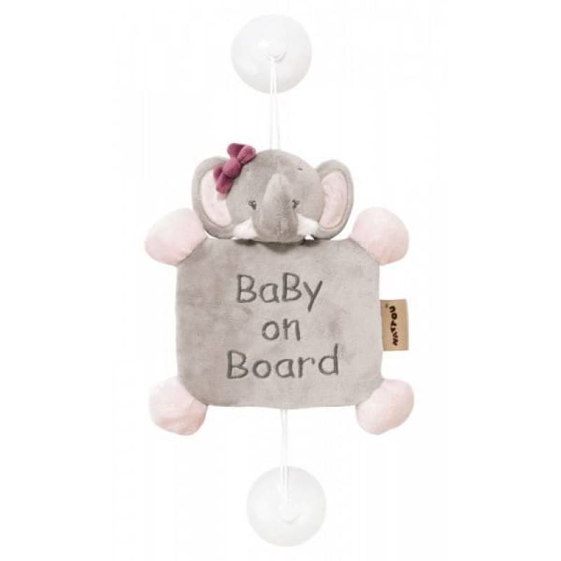 Baby On Board Elephant, adel&valentine nattou rose h-19