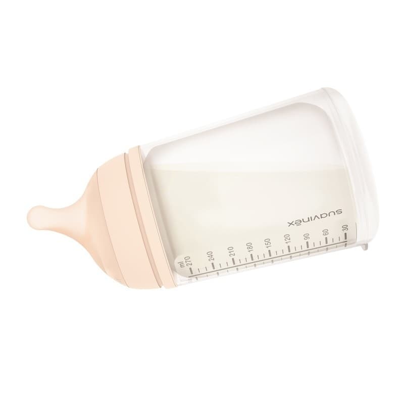 Pack Biberon Zero.zero 270ml, pink 270ml zero zero suavinex — vue 2 sur 2