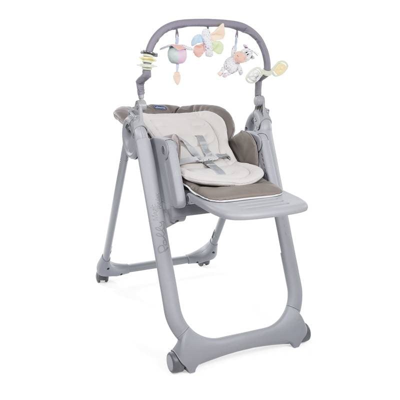 Chaise Haute Polly Magic Relax 4r Cocoa, 0 mois cocoa chicco repas 09-18- — vue 4 sur 4