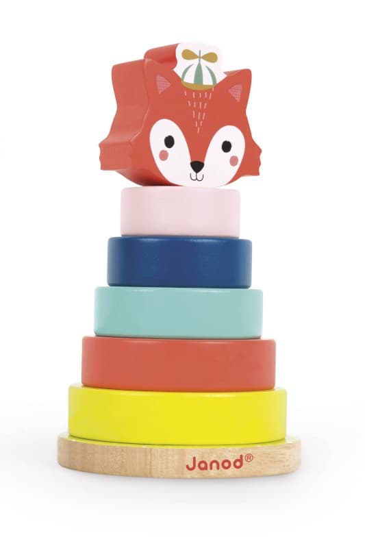 Empilable Renard, jouets d'eveil janod 2022 — vue 4 sur 5